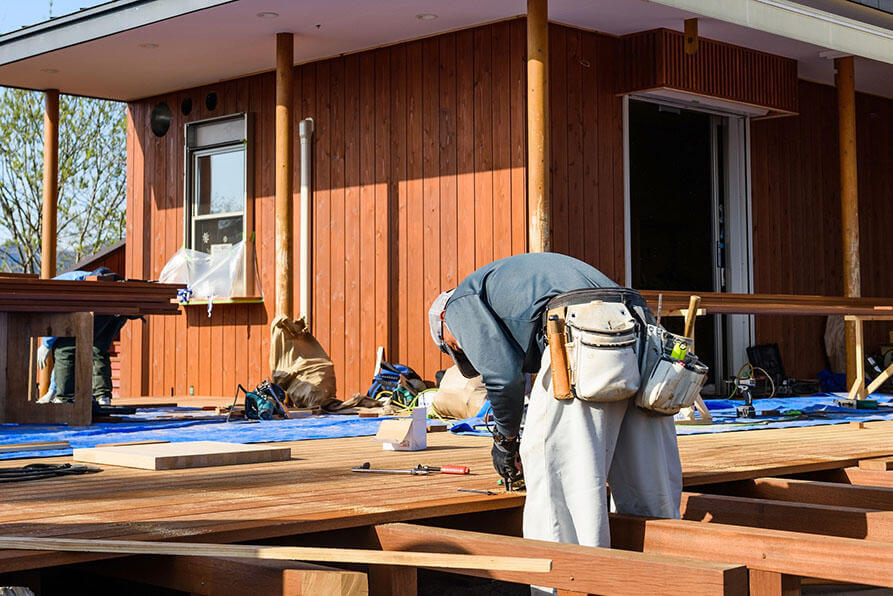 terrasse bauen 